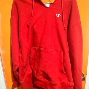 Champion Vibrant Red Sweatshirt